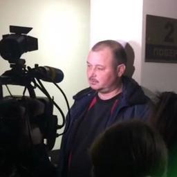 Капитан Владимир ГОРБЕНКО дает интервью после освобождения. Кадр из видеосюжета НТВ