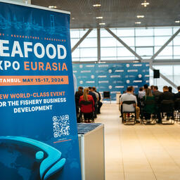 Новая международная выставка рыбной индустрии Seafood Expo Eurasia в Стамбуле пройдет с 15 по 17 мая 2024 г. Фото пресс-службы ESG