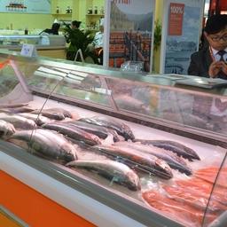 Рыба на выставке в китайском Циндао