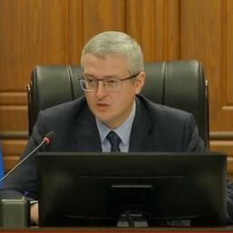 Губернатор Камчатки Владимир СОЛОДОВ. Кадр видео регионального правительства