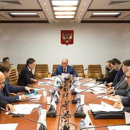 Заседание комитета Совета Федерации по аграрно-продовольственной политике и природопользованию. Фото пресс-службы СФ