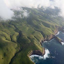 Острова Ревилья-Хихедо с высоты птичьего полета. Фото: Википедия