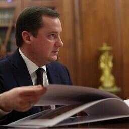 Губернатор Архангельской области Александр ЦЫБУЛЬСКИЙ на встрнече с президентом. Фото пресс-службы главы государства