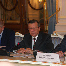 Встреча первого вице-премьера Виктора Зубкова с руководителями предприятий рыбохозяйственного комплекса. Москва, декабрь 2009 г.