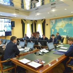 Заседание совета директоров отраслевых НИИ прошло в Росрыболовстве. Фото пресс-службы ВНИРО