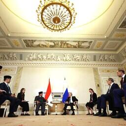 Российско-индонезийские переговоры. Фото пресс-службы президента РФ