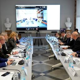 Итоги годовой работы Союза рыболовецких колхозов России и планы на предстоящий год обсудили на заседании правления. Фото пресс-службы ВНИРО