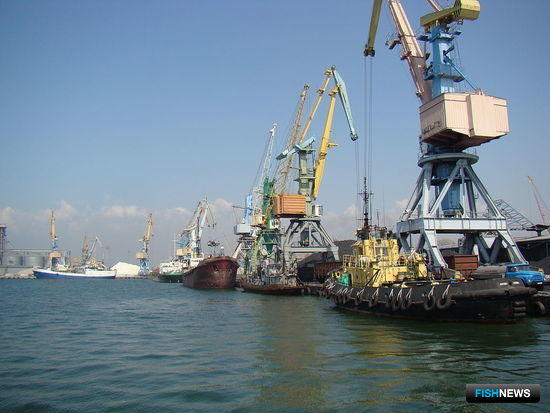 Бердянский морской торговый порт. Фото Foreman 1982 («Википедия»)