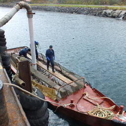 Кунгасы широко используются на промысле лосося на Дальнем Востоке