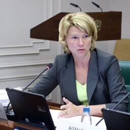 Министр сельского хозяйства Оксана ЛУТ. Фото пресс-службы Совфеда