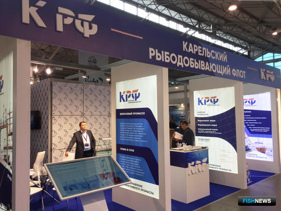 «Карельский рыболовный флот» представили на Выставке рыбной индустрии, морепродуктов и технологий в Санкт-Петербурге