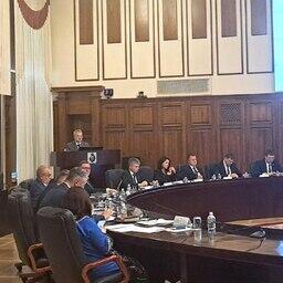 Заместитель директора ВНИРО — руководитель Тихоокеанского филиала института Алексей БАЙТАЛЮК рассказал о ситуации с ресурсами пелагических видов рыб и перспективах их добычи на заседании ДВНПС