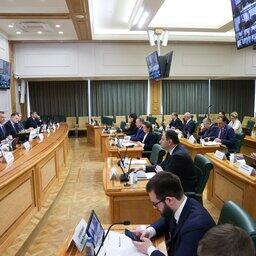 В Совете Федерации провели совещание по проблематике рыбной отрасли. Фото пресс-службы СФ