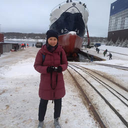 Холодная, но увлекательная поездка. Анна ЛИМ на церемонии спуска на воду первого отечественного краболова «Русь»