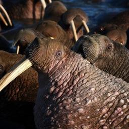 Более 74 тыс. моржей летовали на чукотских лежбищах в прошлом году. Фото пресс-службы ТИНРО