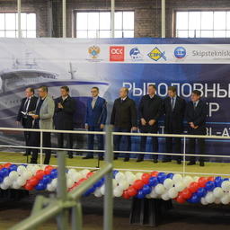Траулер «Баренцево море» для АТФ заложили на Выборгском судостроительном заводе