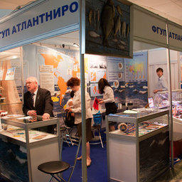 Первая международная рыбохозяйственная выставка «Экспофиш». Москва, май 2011 г.