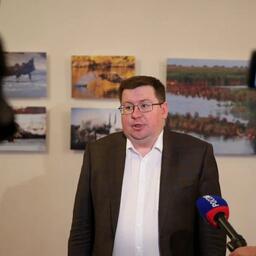 Начальник службы природопользования и охраны окружающей среды Астраханской области Сергей СМИРНОВ. Фото пресс-службы регионального правительства