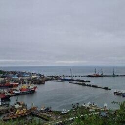 Корсаковский порт. Архивное фото