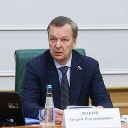 Первый вице-спикер Совета Федерации Андрей ЯЦКИН. Фото пресс-службы СФ