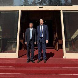 Посол Китая в России ЧЖАН Ханьхуэй и руководитель Россельхознадзора Сергей ДАНКВЕРТ. Фото пресс-службы ведомства