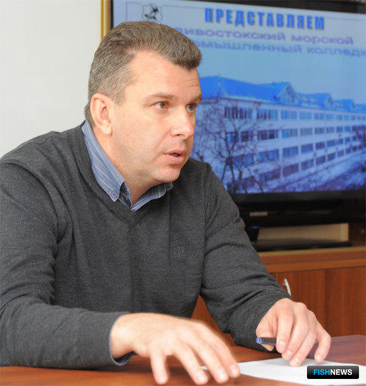Евгений ДУБОВИК, начальник Владивостокского морского рыбопромышленного колледжа