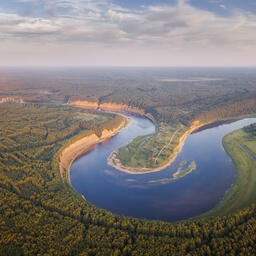 Река Сухона в Вологодской области. Фото Malanink («Википедия»). CC BY 4.0
