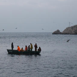 Прибрежный лов у берегов Крыма