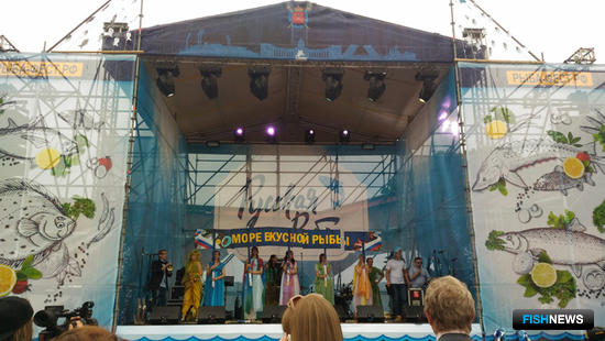 Главную сцену фестиваля установили на Кронверкской площадке Заячьего острова у стен Петропавловской крепости