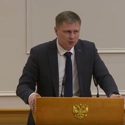 Заместитель начальника управления контроля строительства и природных ресурсов ФАС Сергей ПОДОЛЯН. Кадр видео СФ