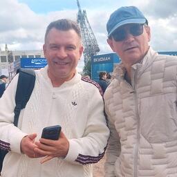 Генеральный директор «Экспосолюшенс Групп» Иван ФЕТИСОВ и председатель совета директоров медиахолдинга «Фишньюс» Эдуард КЛИМОВ