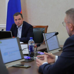О деталях проекта рассказали губернатору Архангельской области Александру ЦЫБУЛЬСКОМУ. Фото пресс-службы правительства региона