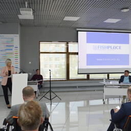 Директор компании «Тройка» Юлия БЕЛИКОВА представила интернет-проект по подбору складов для рыбопродукции 