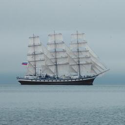 Учебный парусник Росрыболовства «Паллада». Архивное фото