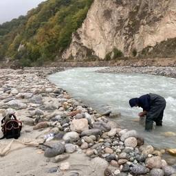 Специалисты провели исследования водных биоресурсов в притоках Терека. Фото пресс-службы КаспНИРХ