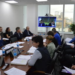 Совещание проходило в формате видеоконференции между офисами Минвостокразвития в Москве и Владивостоке