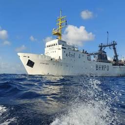 Научное судно Росрыболовства приступило к исследованиям в Атлантическом океане в районе Марокко. Фото пресс-службы АтлантНИРО
