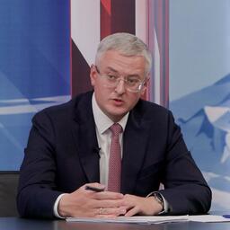 Губернатор Камчатки Владимир СОЛОДОВ на прямой линии. Скриншот трансляции