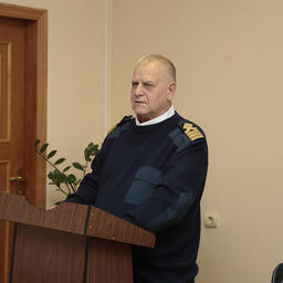 Капитан-директор БМРТ «Генерал Трошев» Владимир ГАПОНОВ (ПБТФ). Фото – ФППК