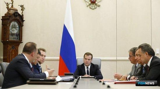 Премьер отметил важность работы с отечественными поставщиками. Фото пресс-службы Правительства РФ.