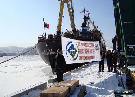Представители профсоюза в Находкинском морском рыбном порту