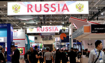 В прошлом году на выставке в Циндао российский национальный павильон стал самым крупным и популярным. Фото пресс-службы «Экспосолюшенс групп»