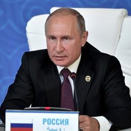 Президент Владимир ПУТИН на Пятом Каспийском саммите. Фото пресс-службы главы государства