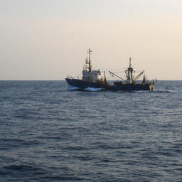Рыбацкое судно на Дальнем Востоке
