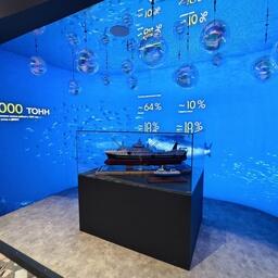 Рыбной отрасли Приморья в наццентре посвящен отдельный стенд