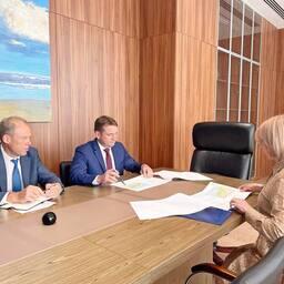 Руководитель Росрыболовства Илья ШЕСТАКОВ и врио губернатора Ненецкого автономного округа Ирина ГЕХТ провели рабочую встречу. Фото пресс-службы ФАР
