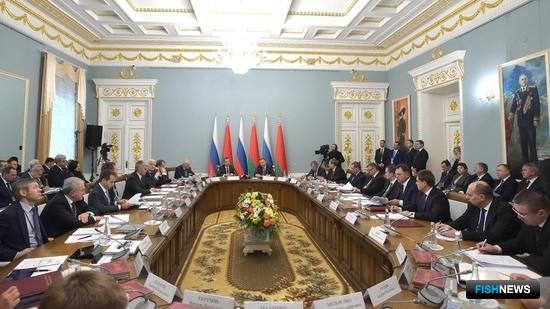 Заседание Совета министров Союзного государства в Гомеле. Фото пресс-службы Правительства РФ