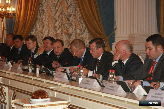 Совещание первого заместителя Председателя Правительства РФ Виктора Зубкова с представителями рыбохозяйственного комплекса