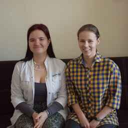 Студентки 4 курса бакалавриата направления «Продукты питания животного происхождения» Александра БАТЫРШИНА и Елизавета ЗАЕМСКАЯ