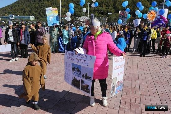 В Петропавловске-Камчатском прошел второй экологический фестиваль «Море жизни». Фото пресс-службы правительства Камчатки